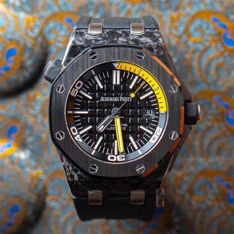 audemars piguet forged carbon diver.